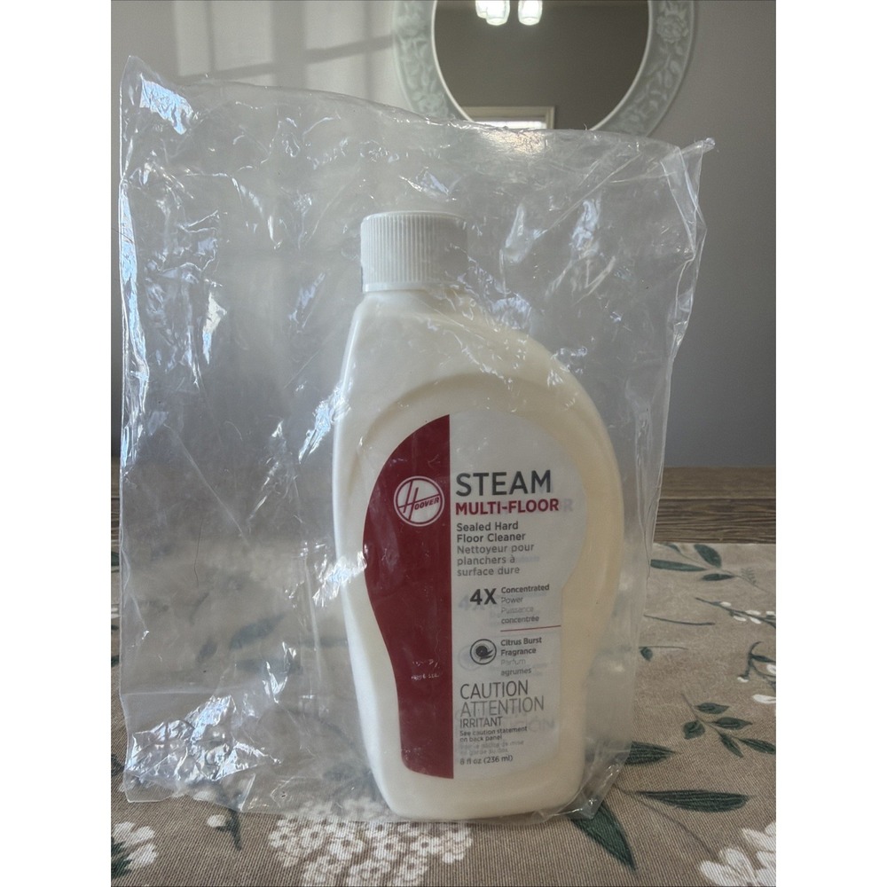 Hoover Steam Multi-Floor Sealed Hard Floor Cleaner 8 OZ 4x Concentrated Citrus